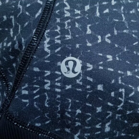 Lululemon Daily Practice Jacket 10 Large Samba Battleship Snake Hoodie Women's - Picture 5 of 9